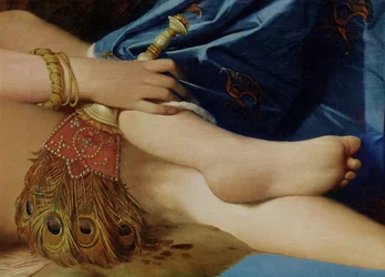 Detail der Großen Odaliske, 1814 (Detail)